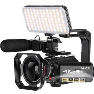 COPY - COPY - ORDRO 4K Camcorder Camera AC3 1080P 60FPS Vlog Camera